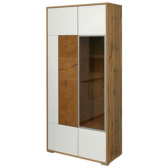 Шкаф с витриной «Гелиос» П550.01-01